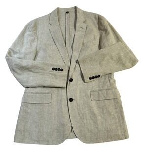 J. Crew Ludlow Linen Blend Sport Coat Blazer Jacket 40R NWT